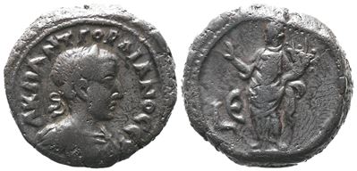 Gordian III (238-444). Egypt, Alexandria. Bi Tetradrachm