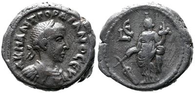Gordian III (238-444). Egypt, Alexandria. Bi Tetradrachm