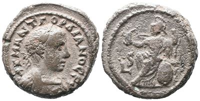 Gordian III (238-444). Egypt, Alexandria. Bi Tetradrachm