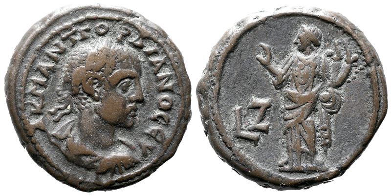 Gordian III (238-444). Egypt, Alexandria. Bi Tetradrachm