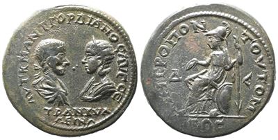 Gordian III And Tranquillina (238-244). Moesia Inferior, Tomis. Æ Tetrakaihemiassarion