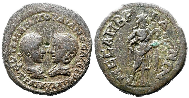 Gordian III And Tranquillina (238-244). Thrace, Mesambria. Æ