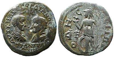 Gordian III And Tranquillina (238-244). Moesia Inferior, Odessus. Æ Pentassarion