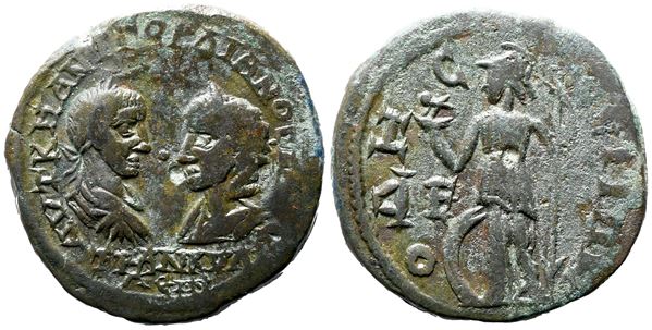 Gordian III and Tranquillina (238-244). Moesia Inferior, Odessus. Æ Pentassarion