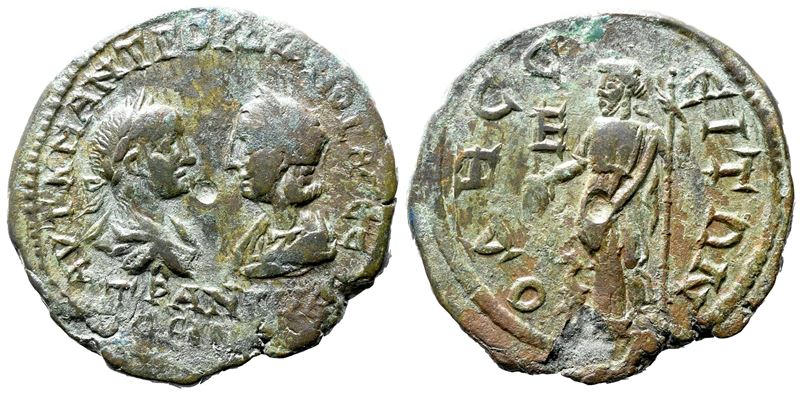 Gordian III And Tranquillina (238-244). Moesia Inferior, Odessus. Æ Pentassarion