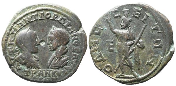 Gordian III and Tranquillina (238-244). Moesia Inferior, Odessus. Æ Pentassarion