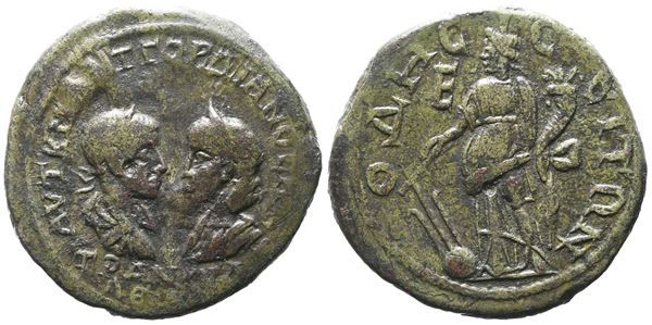 Gordian III and Tranquillina (238-244). Moesia Inferior, Odessus. Æ Pentassarion