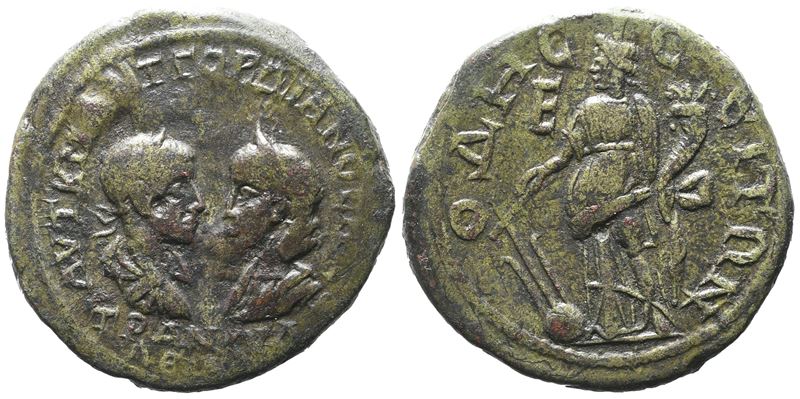 Gordian III And Tranquillina (238-244). Moesia Inferior, Odessus. Æ Pentassarion