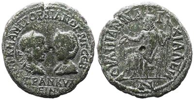 Gordian III And Tranquillina (238-244). Thrace, Anchialus. Æ
