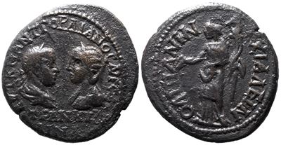 Gordian III And Tranquillina (238-244). Thrace, Anchialus. Æ