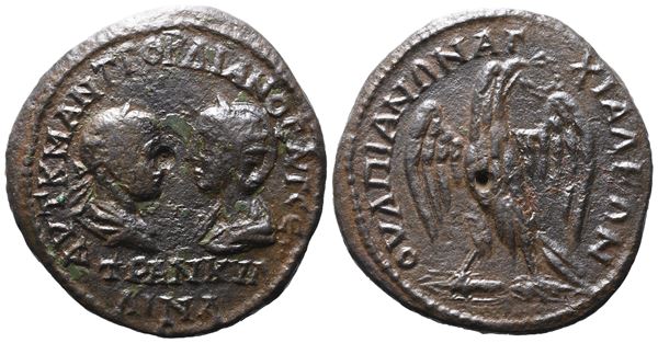 Gordian III and Tranquillina (238-244). Thrace, Anchialus. Æ