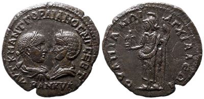 Gordian III And Tranquillina (238-244). Thrace, Anchialus. Æ