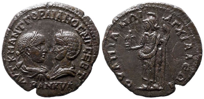 Gordian III And Tranquillina (238-244). Thrace, Anchialus. Æ