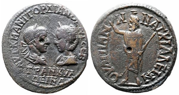 Gordian III and Tranquillina (238-244). Thrace, Anchialus. Æ