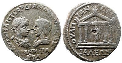 Gordian III And Tranquillina (238-244). Thrace, Anchialus. Æ