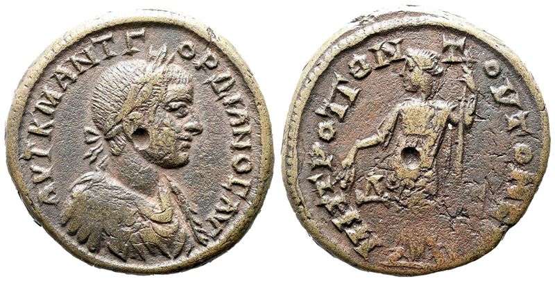 Gordian III (238-244). Moesia Inferior, Tomis. Æ Tetrakaihemiassarion