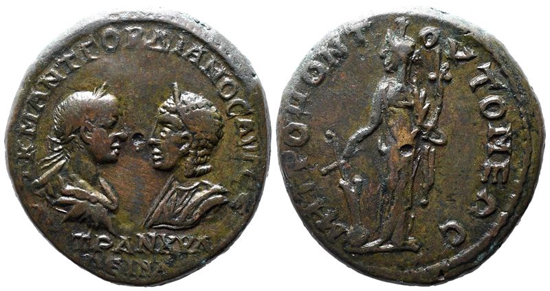Gordian III And Tranquillina (238-244). Moesia Inferior, Tomis. Æ
