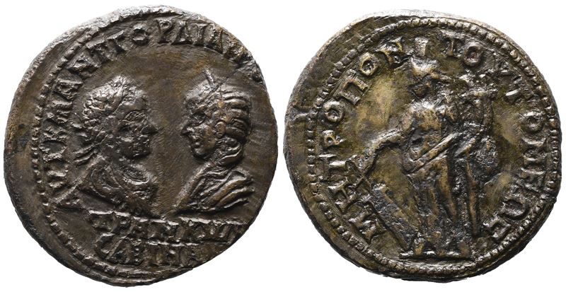 Gordian III And Tranquillina (238-244). Moesia Inferior, Tomis. Æ
