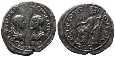 Gordian III And Tranquillina (238-244). Moesia Inferior, Tomis. Æ