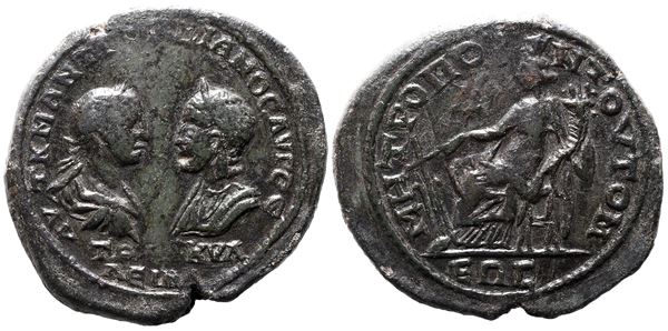 Gordian III and Tranquillina (238-244). Moesia Inferior, Tomis. Æ