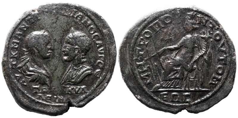 Gordian III And Tranquillina (238-244). Moesia Inferior, Tomis. Æ