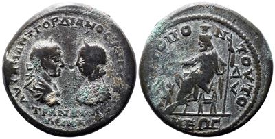 Gordian III And Tranquillina (238-244). Moesia Inferior, Tomis. Æ