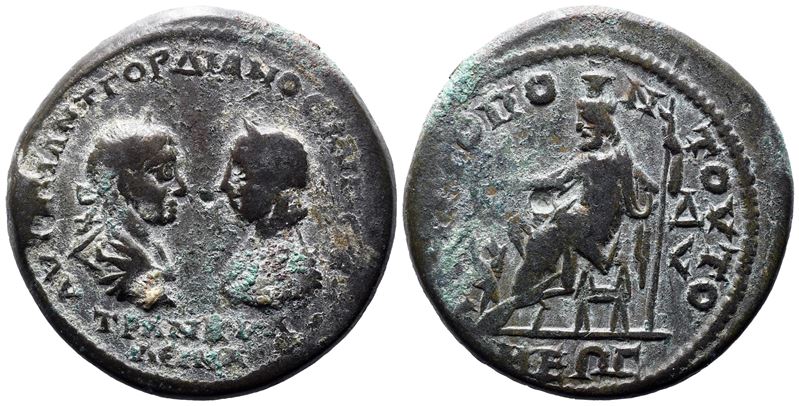 Gordian III And Tranquillina (238-244). Moesia Inferior, Tomis. Æ