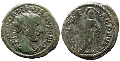 Gordian III (238-244). Thrace, Deultum. Æ