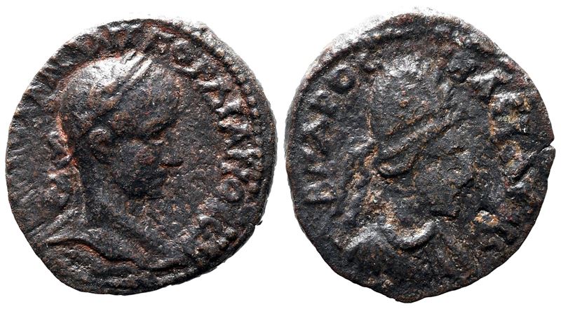 Gordian III With Abgar X Phraates (238-244). Mesopotamia, Edessa. Æ