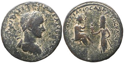 Gordian III With Abgar X Phraates (238-244). Mesopotamia, Edessa. Æ