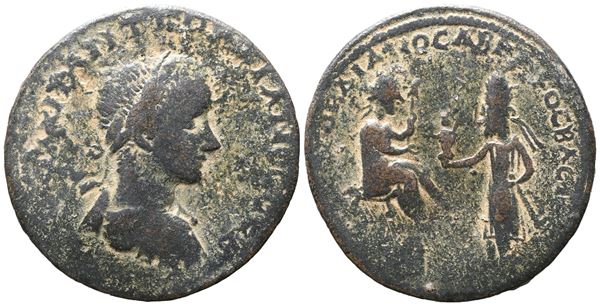 Gordian III with Abgar X Phraates (238-244). Mesopotamia, Edessa. Æ