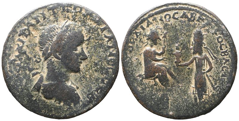 Gordian III With Abgar X Phraates (238-244). Mesopotamia, Edessa. Æ