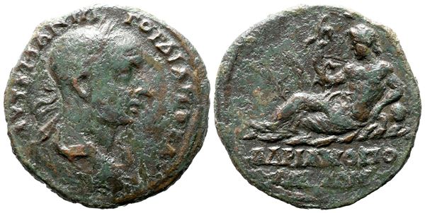 Gordian III (238-244). Thrace, Hadrianopolis. Æ  - Auction GREEK & ROMAN PROVINCIAL COINS AND NUMISMATIC LITERATURE Including a wide selection of Alexandrian Coins from the Dattari Collection - Bertolami Fine Art - Prague