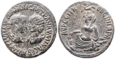 Gordian III And Tranquillina (238-244). Mesopotamia, Singara. Æ