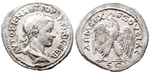Gordian III (238-244). Seleucis and Pieria, Antioch. AR Tetradrachm