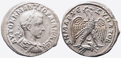 Gordian III (238-444). Seleucis And Pieria, Antioch. Ar Tetradrachm