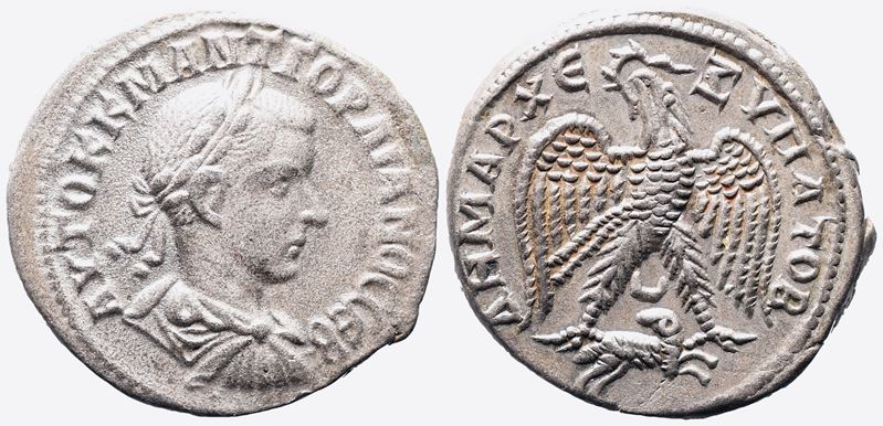 Gordian III (238-444). Seleucis And Pieria, Antioch. Ar Tetradrachm