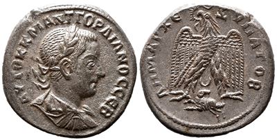 Gordian III (238-444). Seleucis And Pieria, Antioch. Ar Tetradrachm
