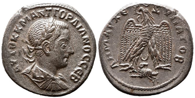 Gordian III (238-444). Seleucis And Pieria, Antioch. Ar Tetradrachm