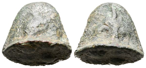 Sicily, Akragas, c. 440-430 BC. Cast Æ Tetras or Trionkion (18mm, 10.25g).  - Auction Greek, Roman and Byzantine Coins	 - Bertolami Fine Art - Prague