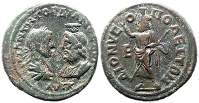 Gordian III (238-244). Moesia Inferior, Dionysopolis. Æ Pentassarion