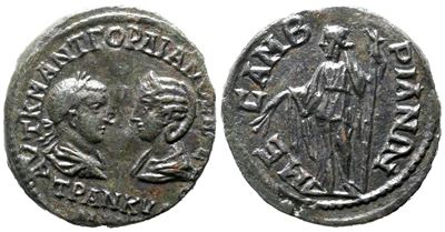 Gordian III And Tranquillina (238-244). Thrace, Mesambria. Æ