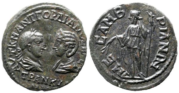 Gordian III and Tranquillina (238-244). Thrace, Mesambria. Æ