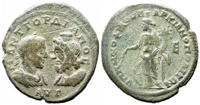 Gordiano III, Æ Pentassarion (Moesia Inferior, Dionysopolis)