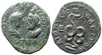 Gordian III (238-244). Moesia Inferior, Dionysopolis. Æ Pentassarion