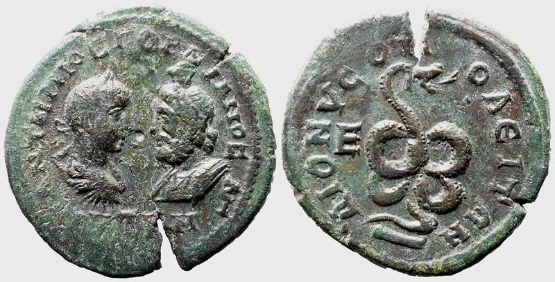 Gordian III (238-244). Moesia Inferior, Dionysopolis. Æ Pentassarion