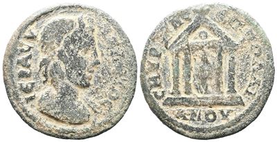Smyrna (Ionia), emissione pseudo-autonoma in bronzo, periodo di Gordiano III (238–244)