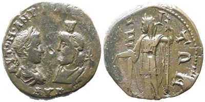Gordian III And Tranquillina (238-244). Moesia Inferior, Odessus. Æ Pentassarion