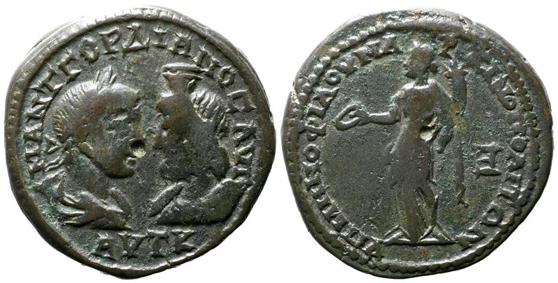 Gordian III (238-244). Moesia Inferior, Marcianopolis. Æ Pentassarion
