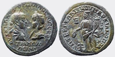 Gordian III And Tranquillina (238-244). Moesia Inferior, Marcianopolis. Æ Pentassarion